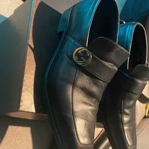 Gucci | Shoes | Box Iconic Gucci Dress Shoes Wthe Silver Gs 